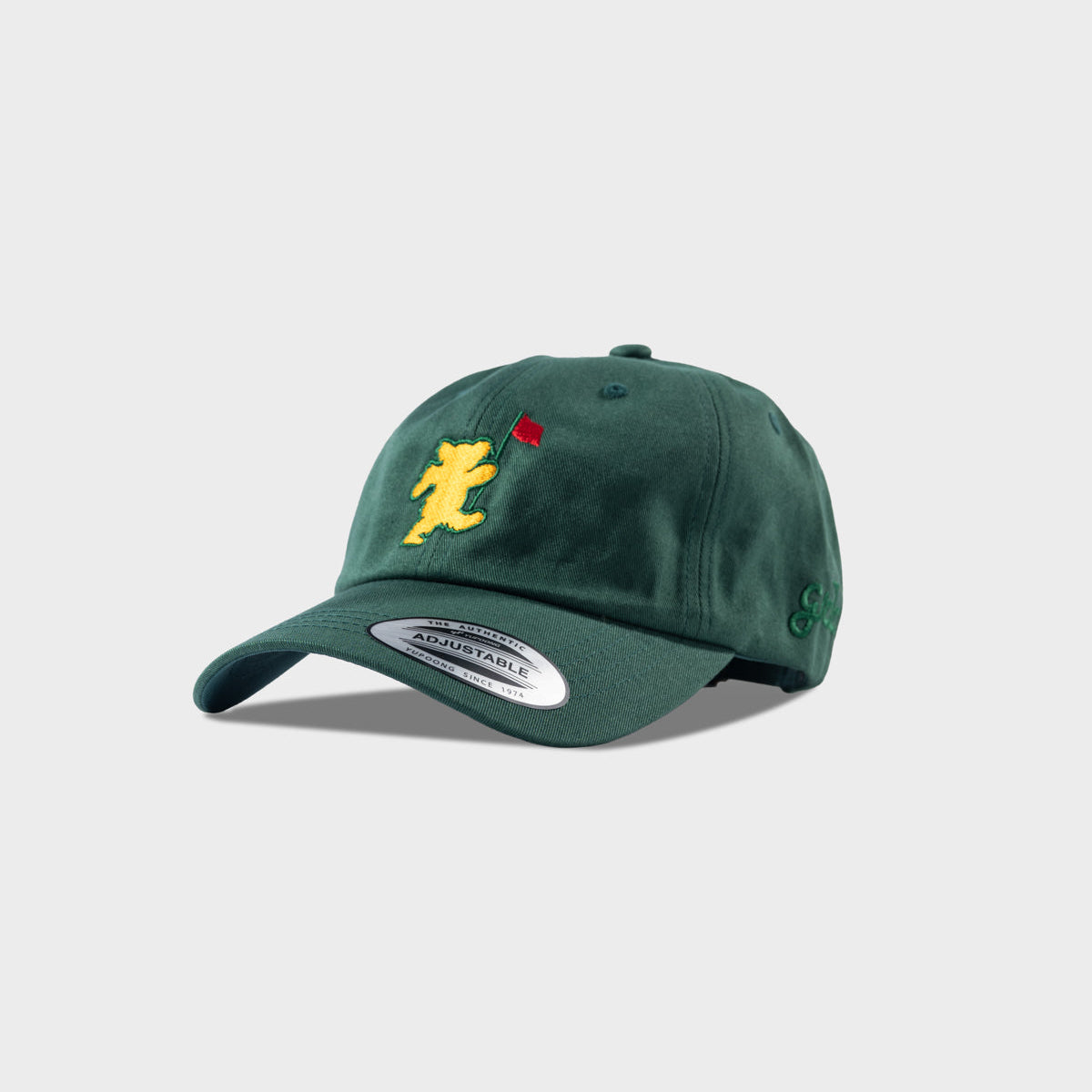 Green Georgia Bear Dad Hat