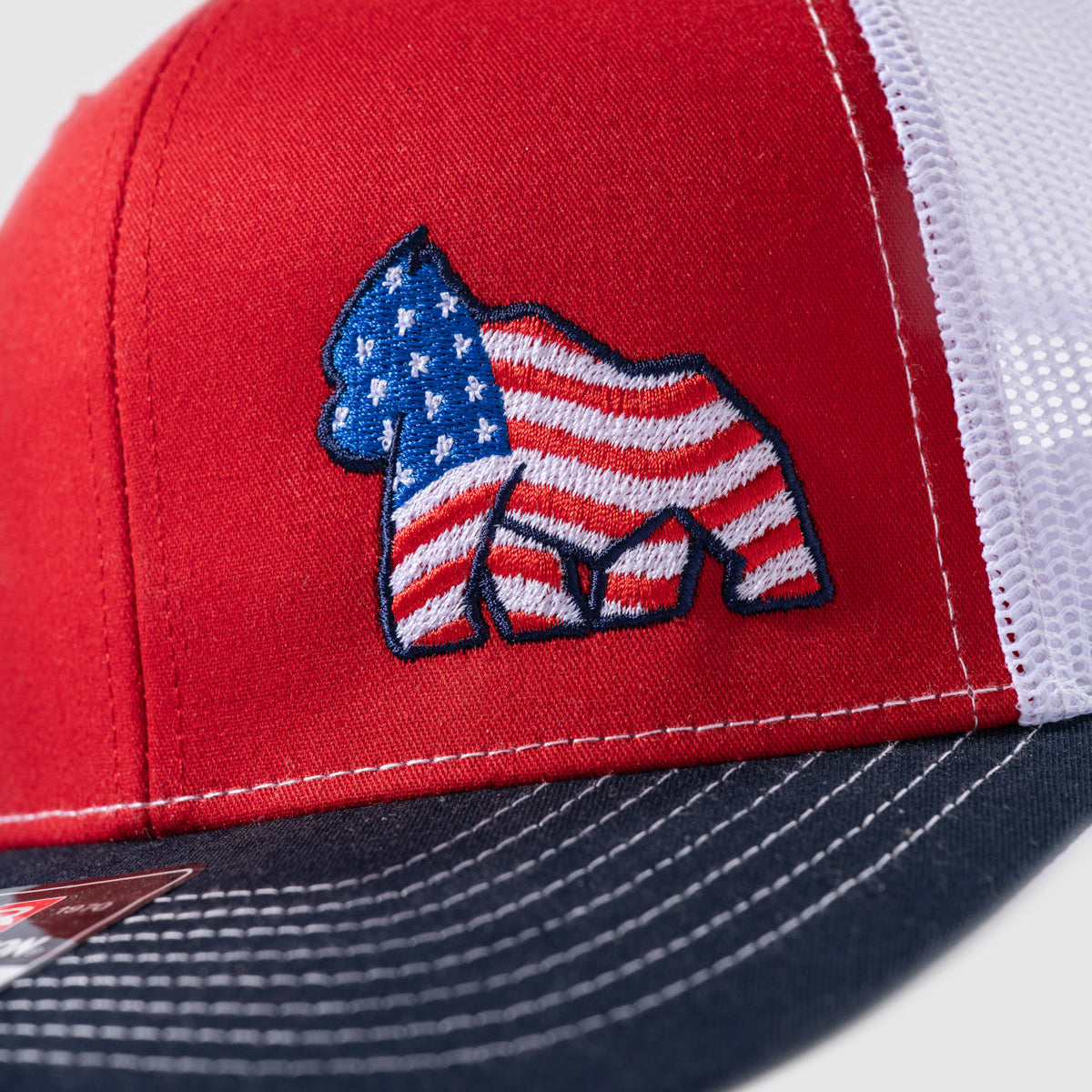 American Flag Gorilla Hat