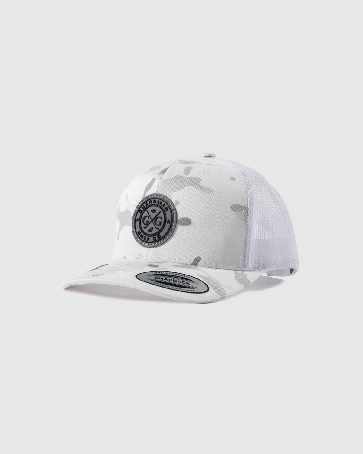 White Multicam Snapback