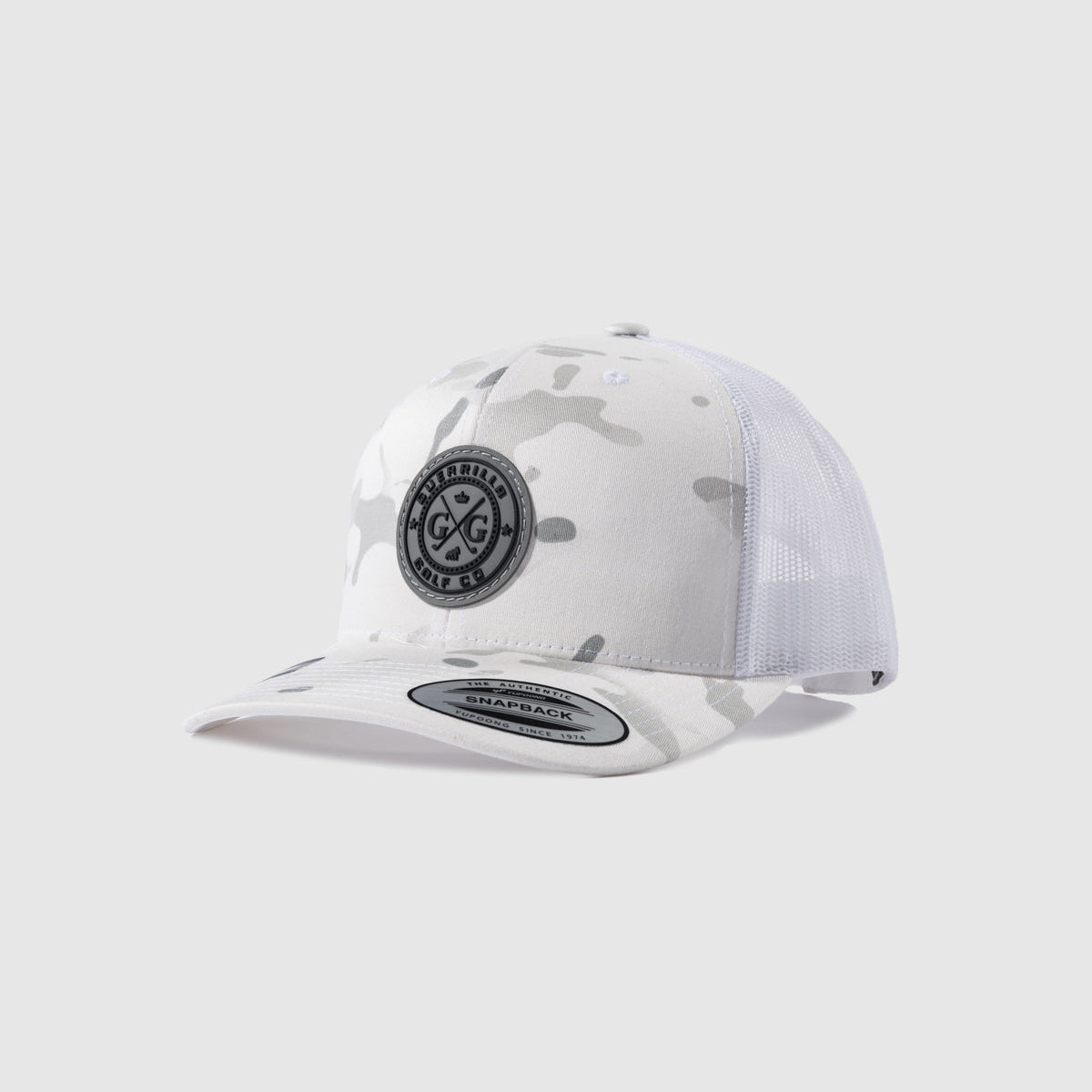 White Multicam Snapback