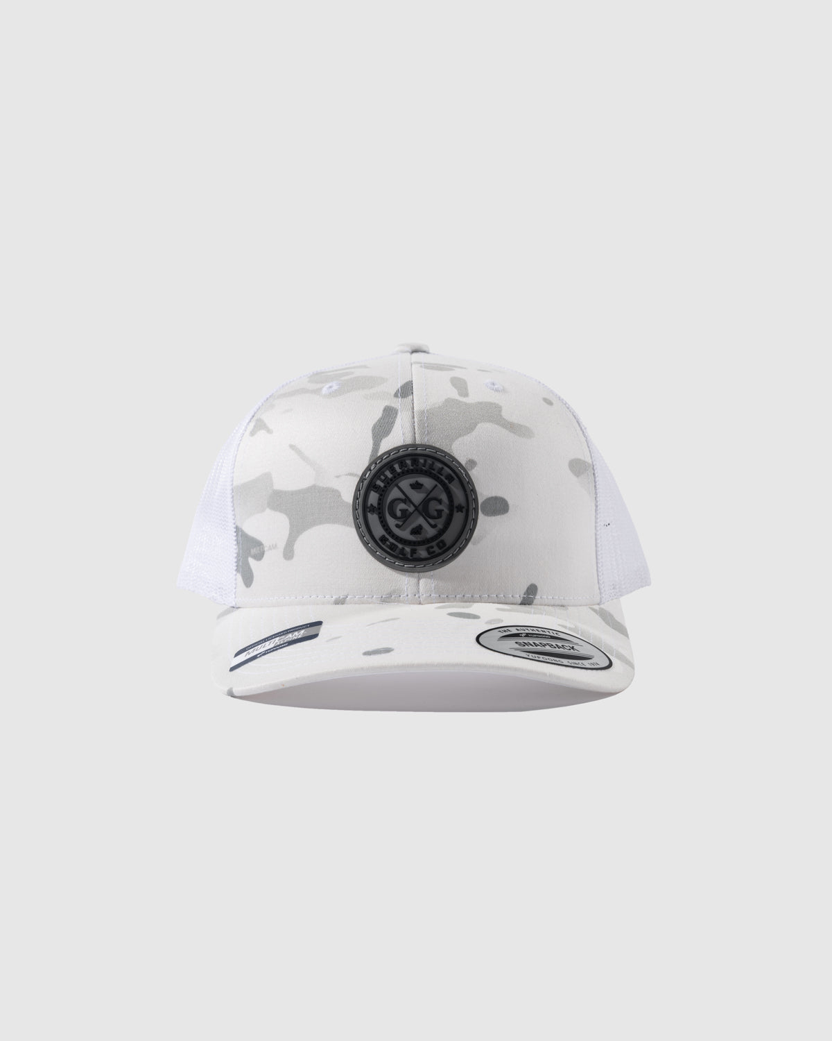 White Multicam Snapback