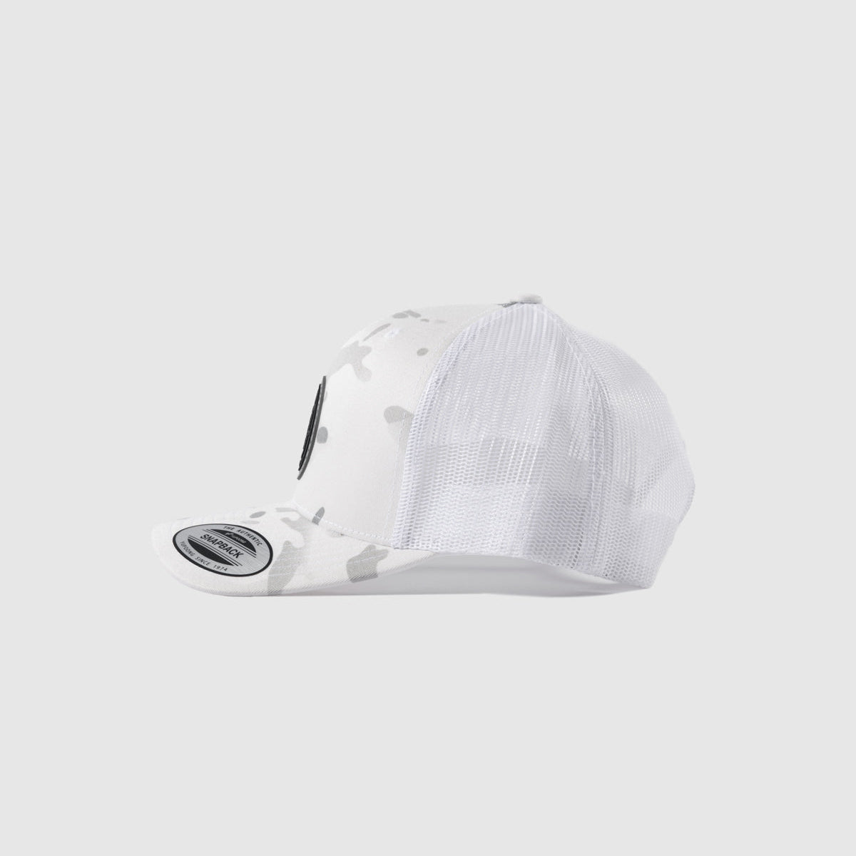 White Multicam Snapback