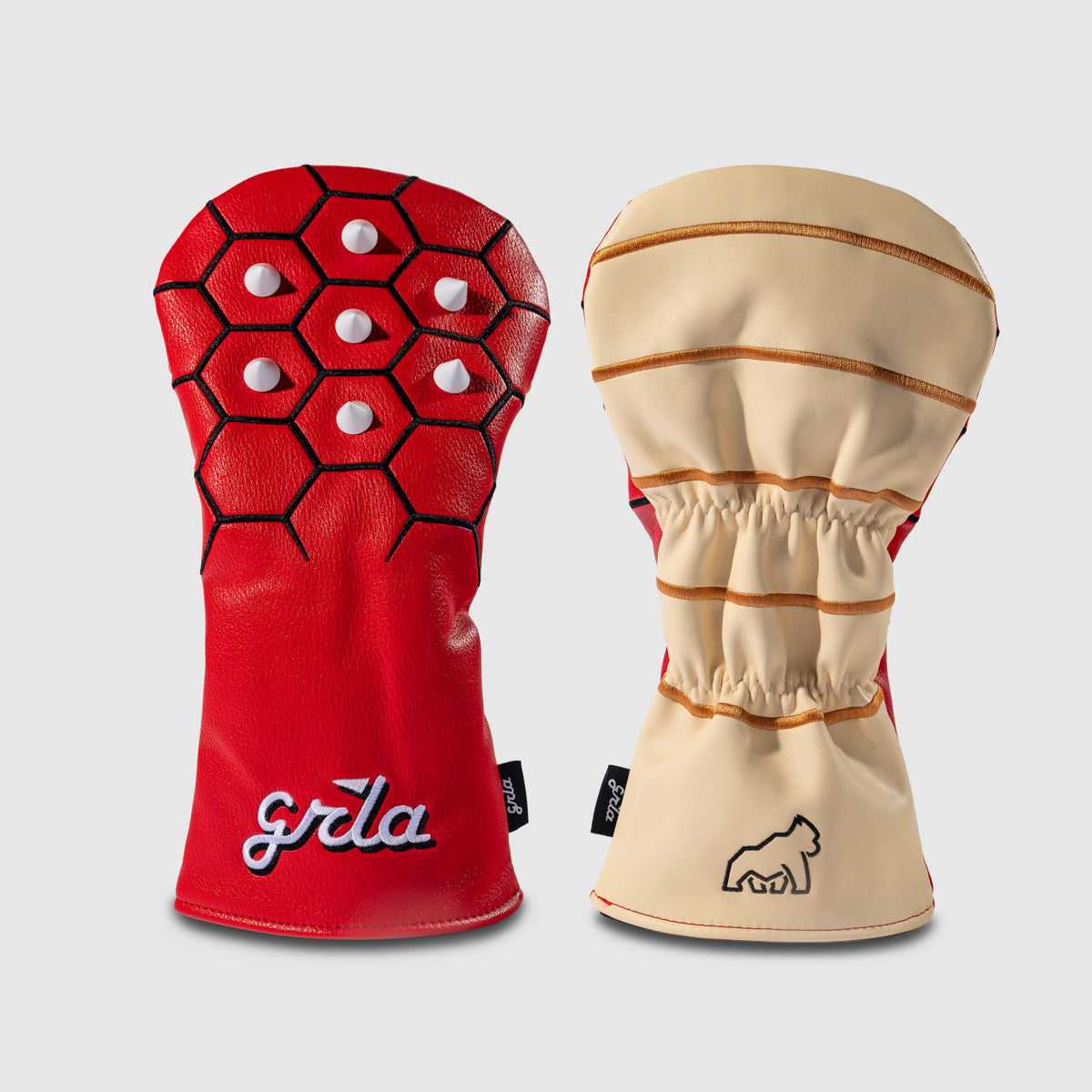 Red Shell Driver Head Cover