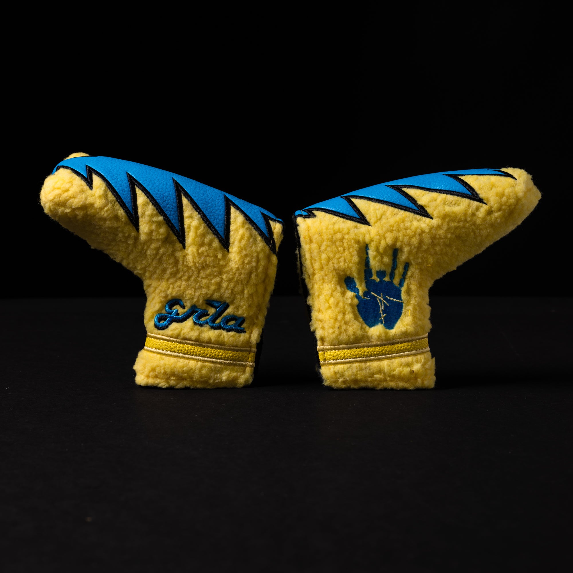 Yellow Fuzz Blade Putter Cover