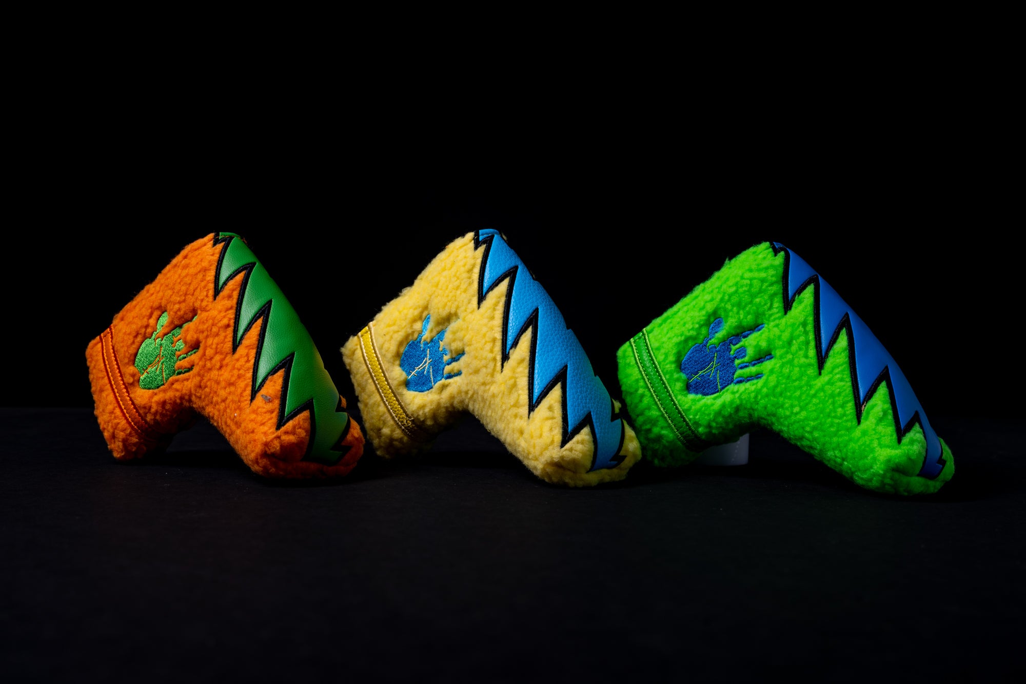 Yellow Fuzz Blade Putter Cover