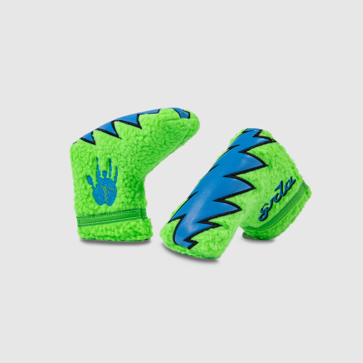 Green Fuzz Blade Putter Cover