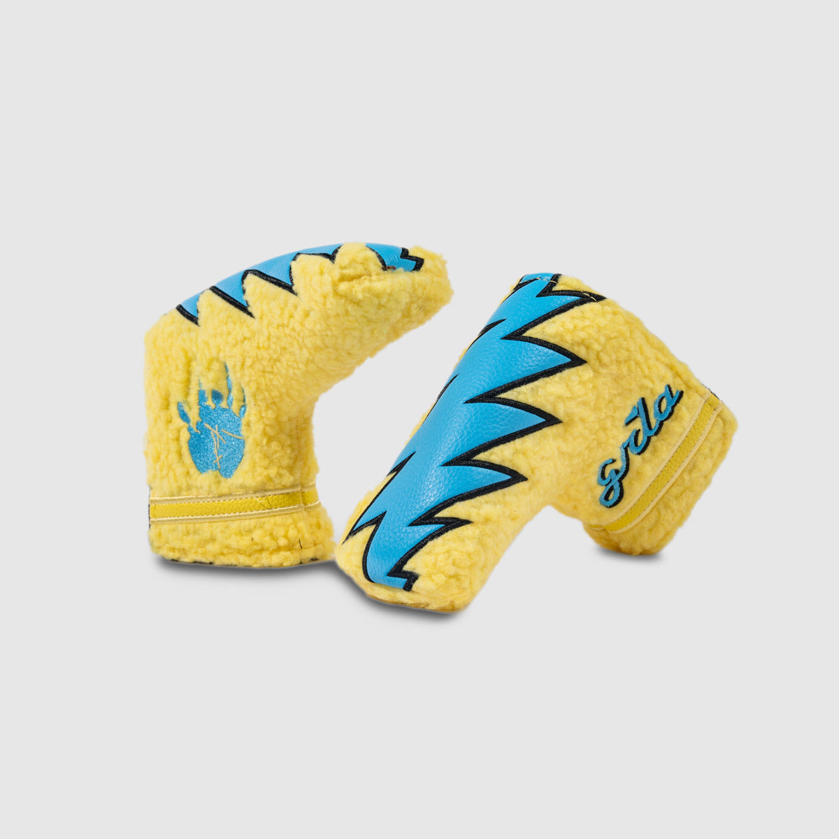 Yellow Fuzz Blade Putter Cover