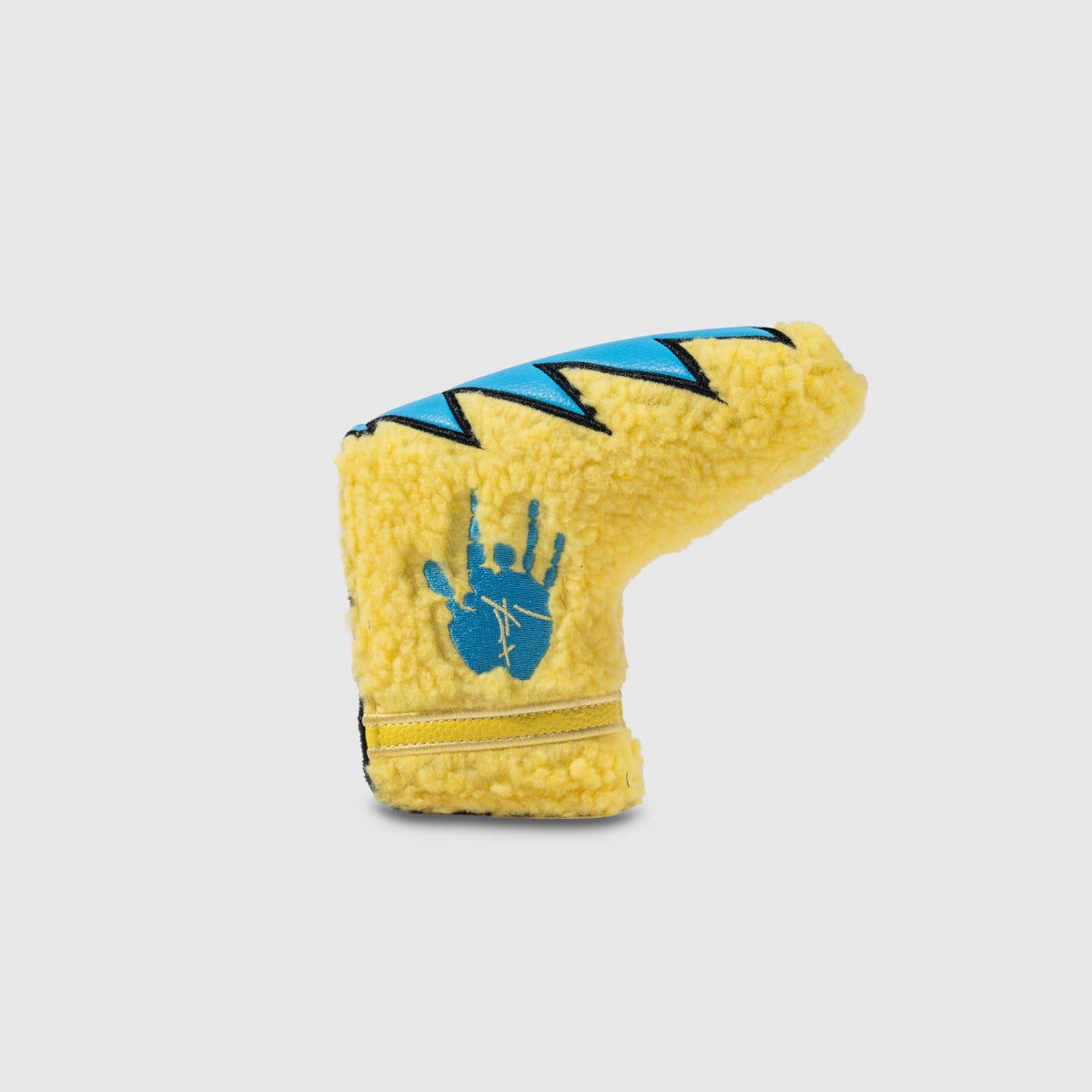 Yellow Fuzz Blade Putter Cover