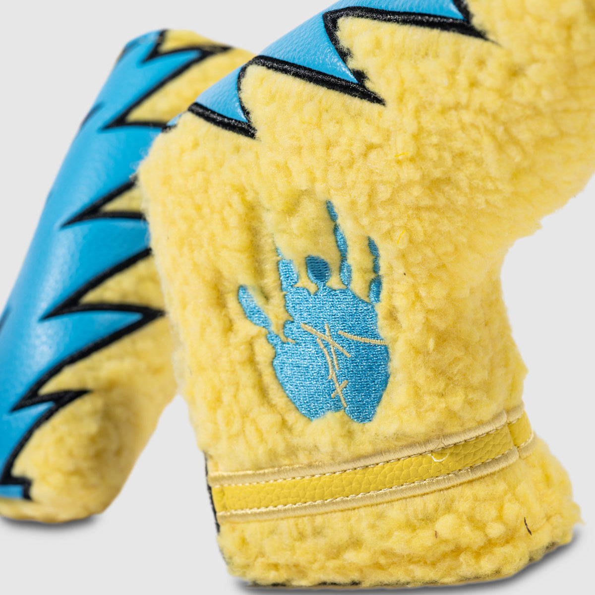 Yellow Fuzz Blade Putter Cover