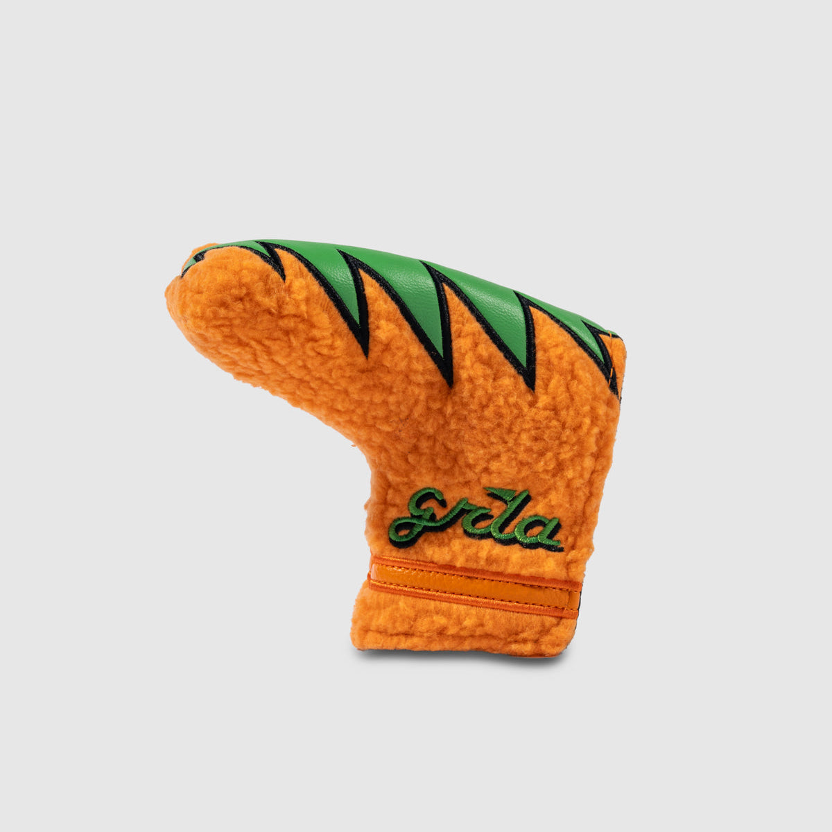 Orange Fuzz Blade Putter Cover