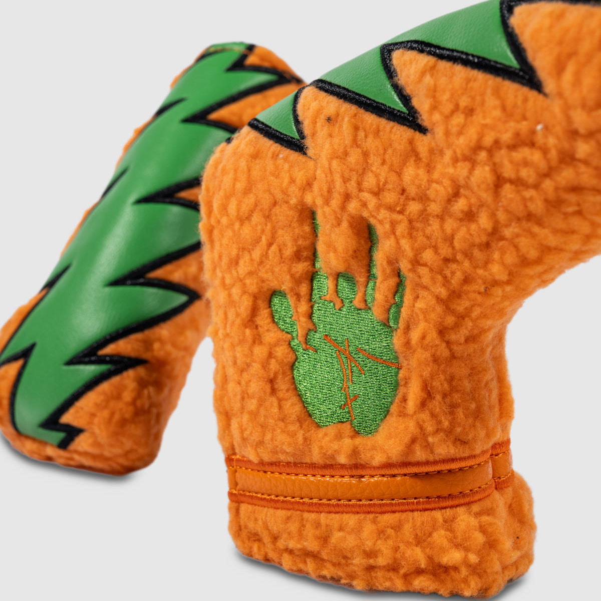 Orange Fuzz Blade Putter Cover