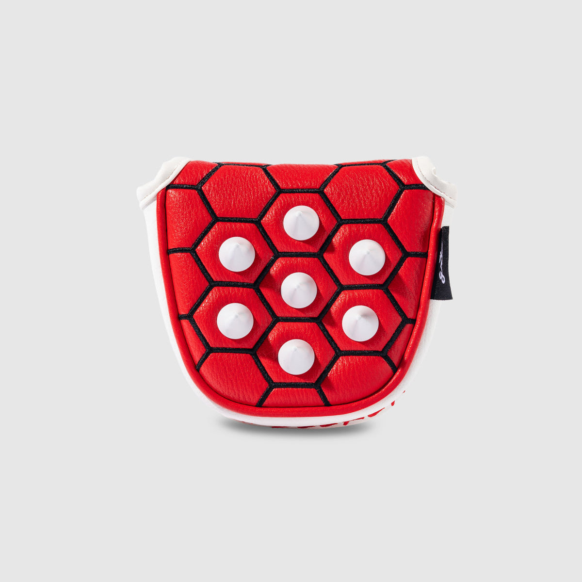 Red Shell Mid Mallet Putter Cover