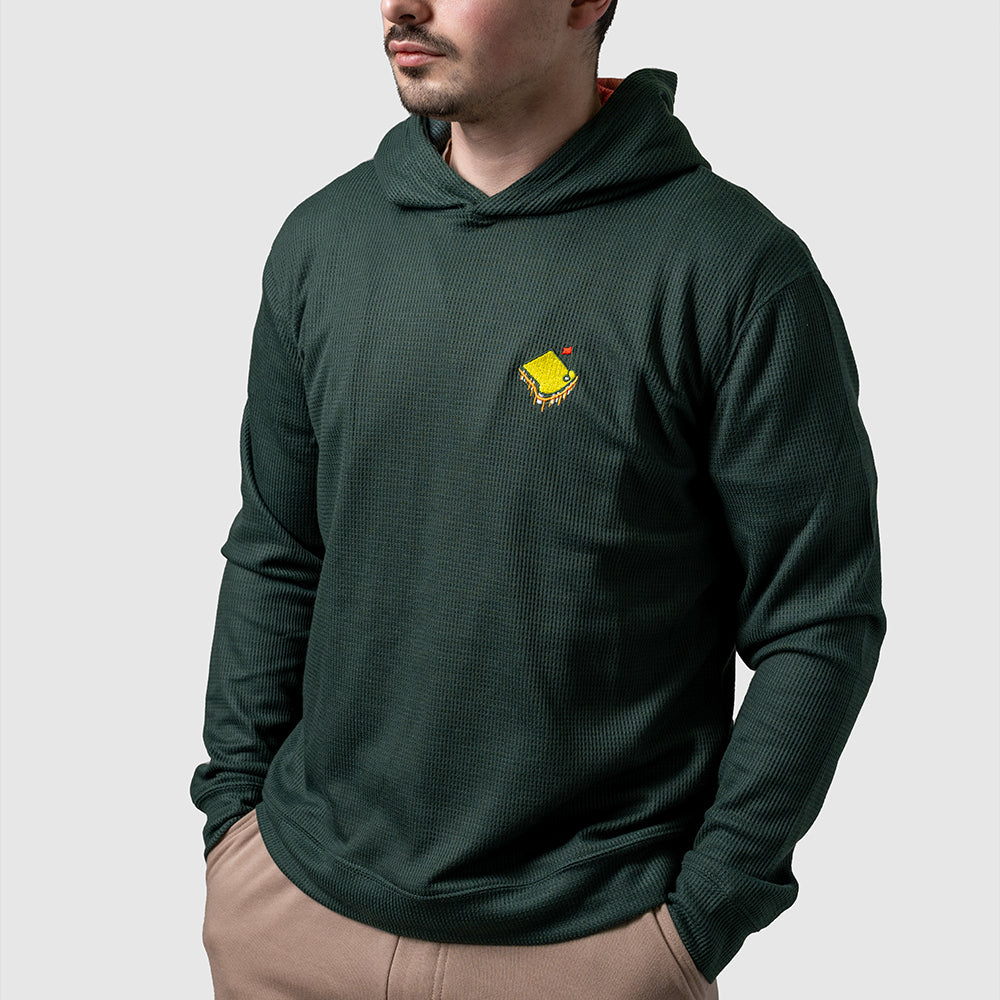 Azalea Waffle Knit Hoodie