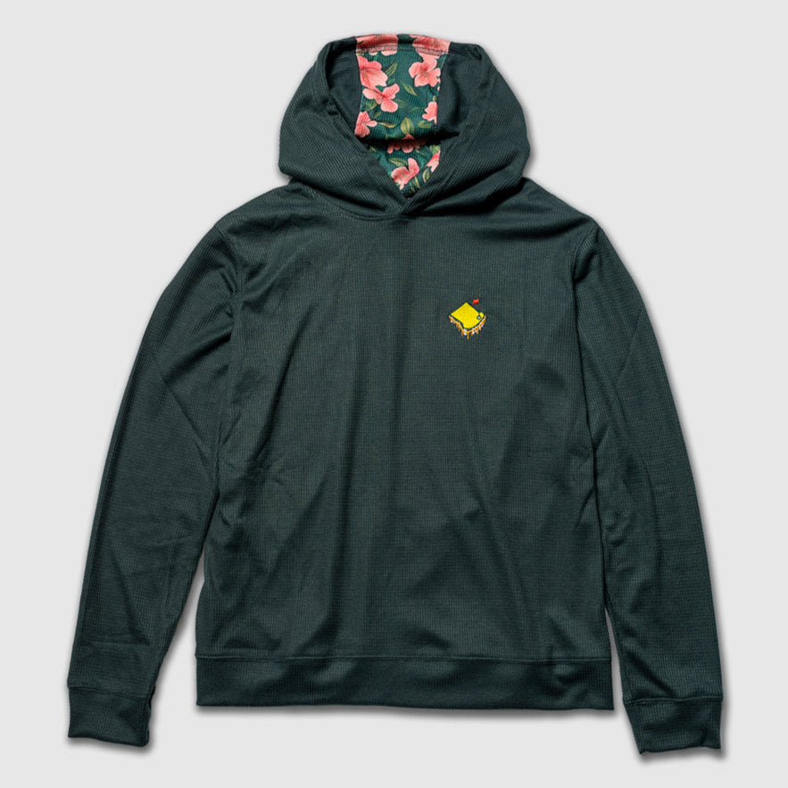 Azalea Waffle Knit Hoodie