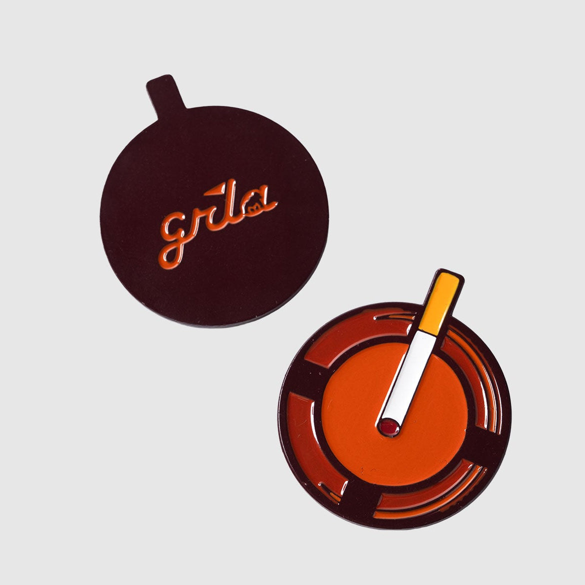 Retro Ashtray Ball Marker