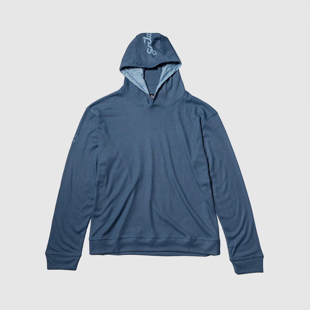 Signature Waffle Hoodie - Ocean