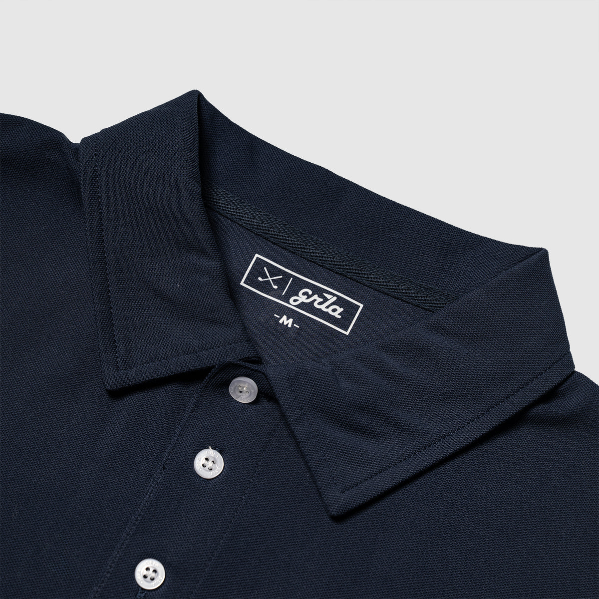Players Knit Polo - Midnight