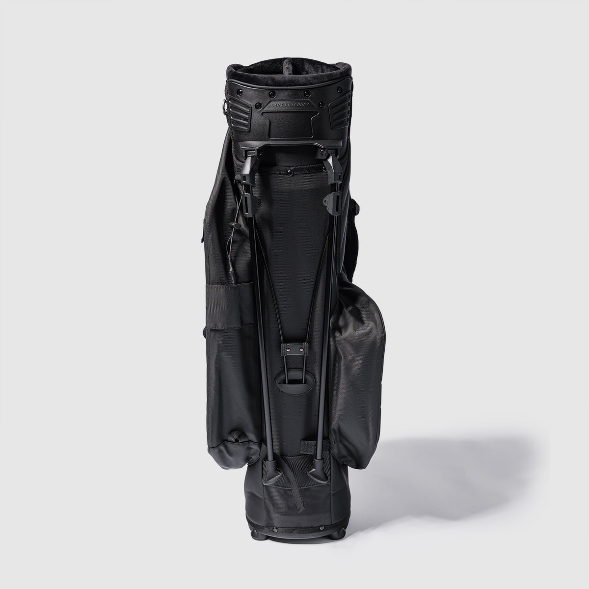 Carbon Stealth Golf Bag Stand Straight Base