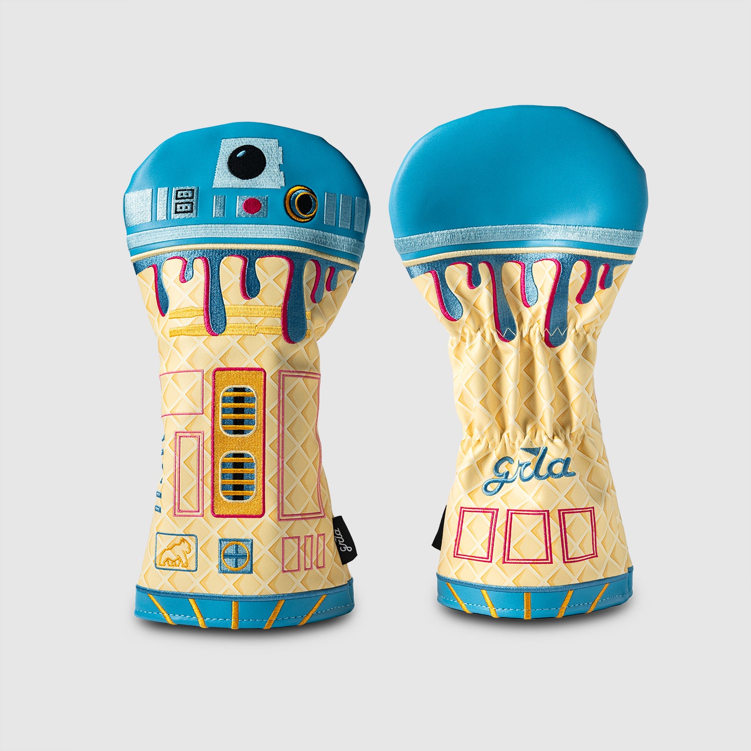 R2Drip2 Blue Waffle Driver Cover