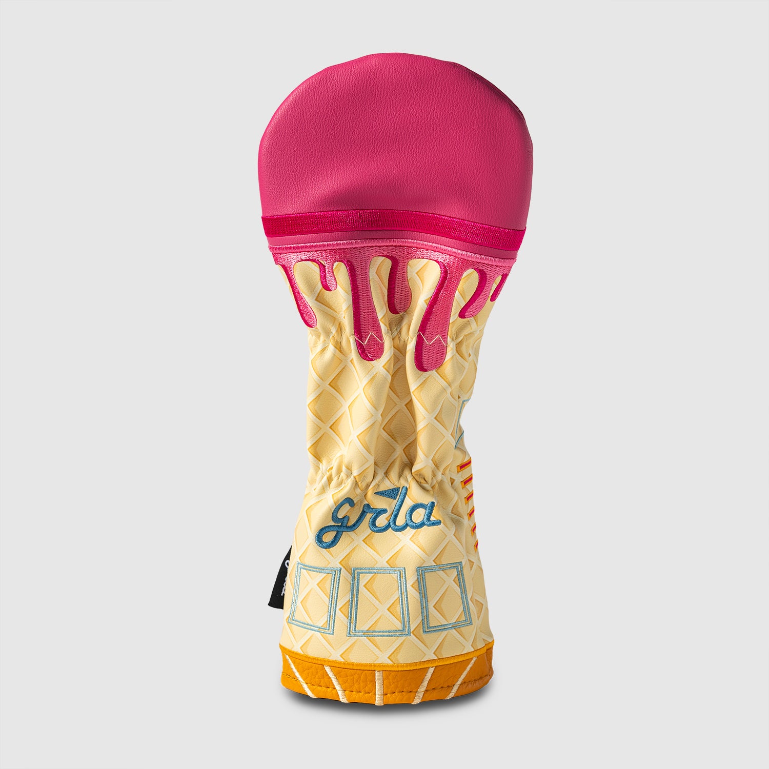 R2Drip2 Pink Waffle 3 Wood Cover