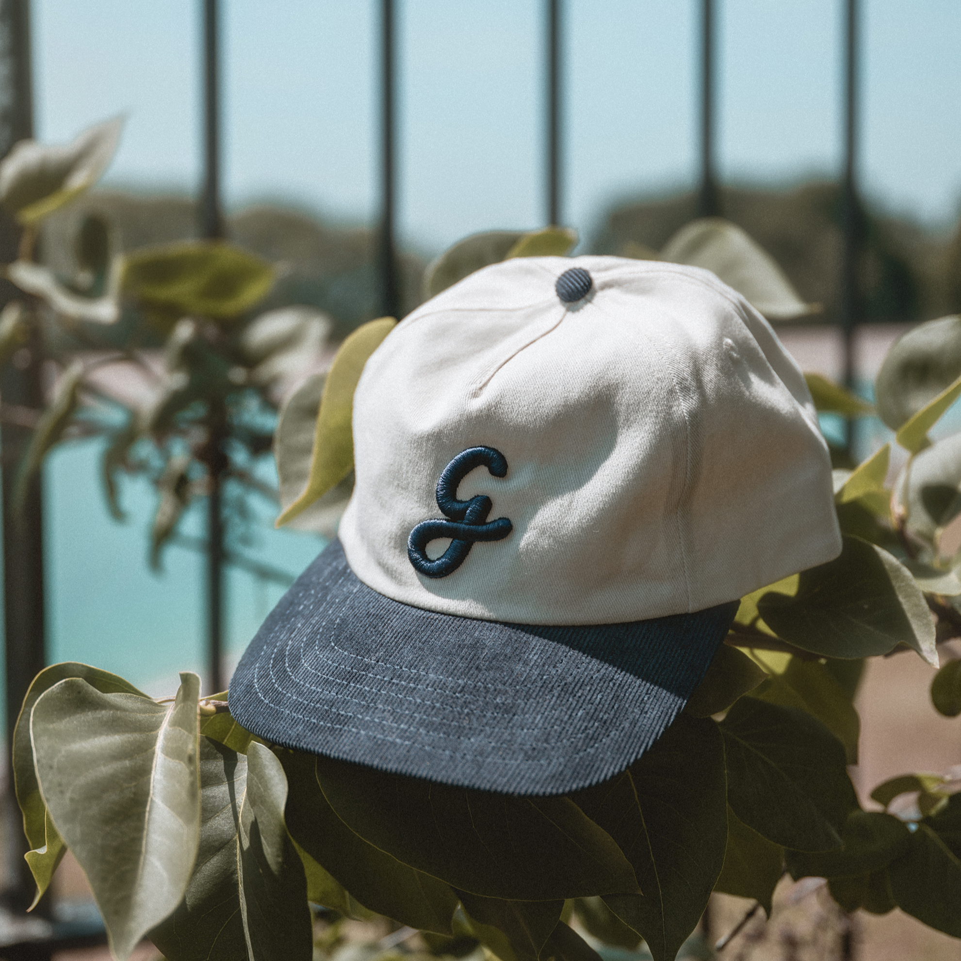Ruth Cord Hat - Grey
