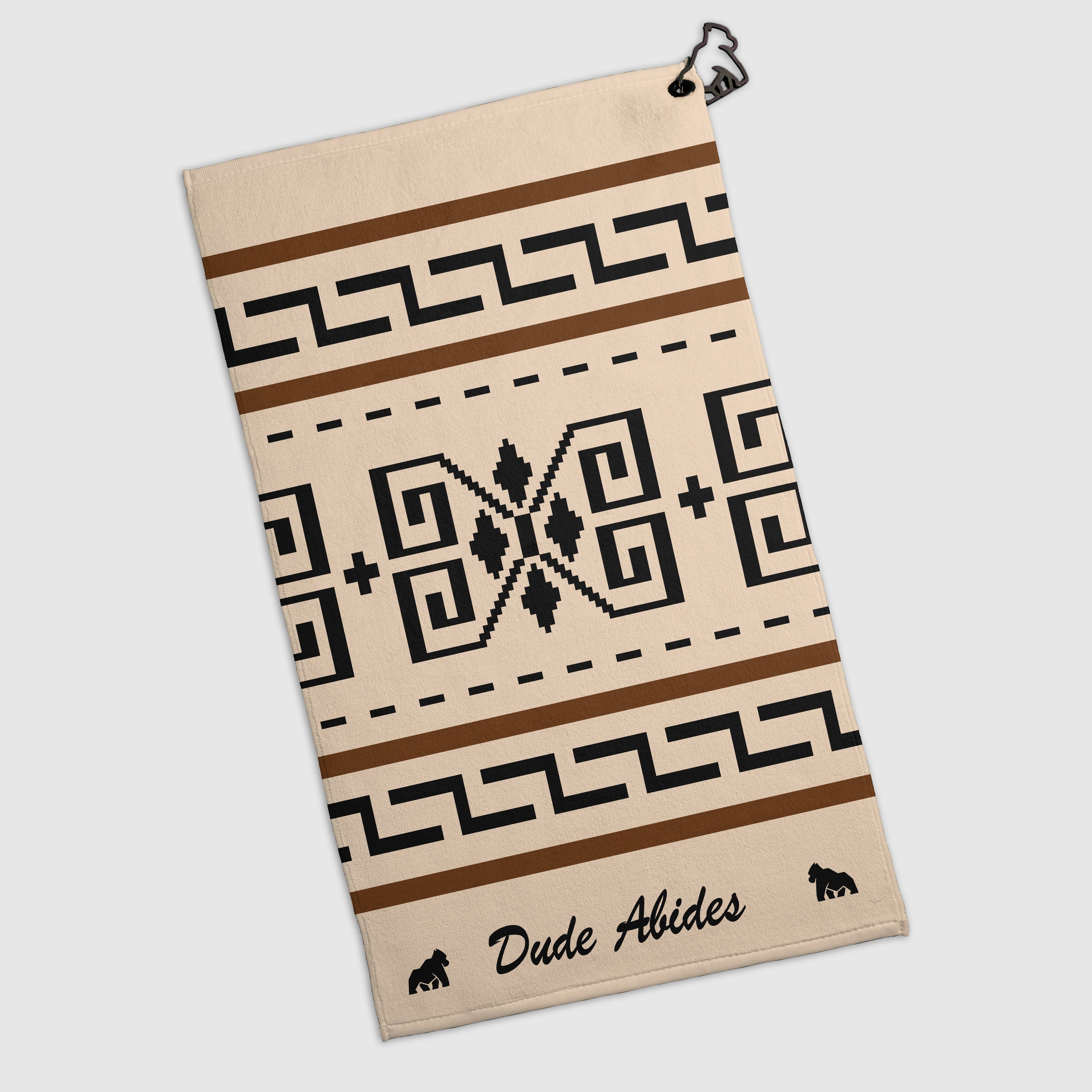 Dude Abides Golf Towel