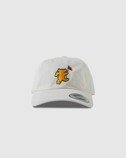 White Georgia Bear Dad Hat