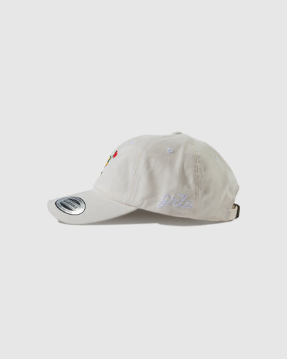White Georgia Bear Dad Hat