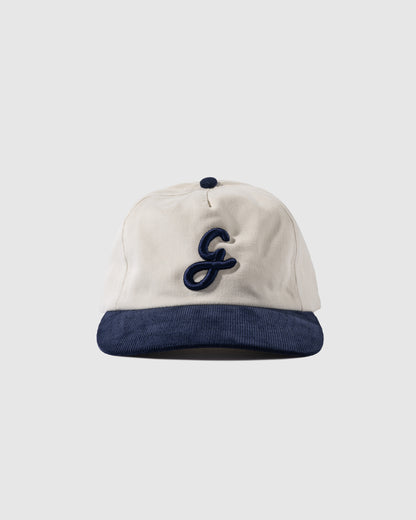 Ruth Cord Hat - Navy
