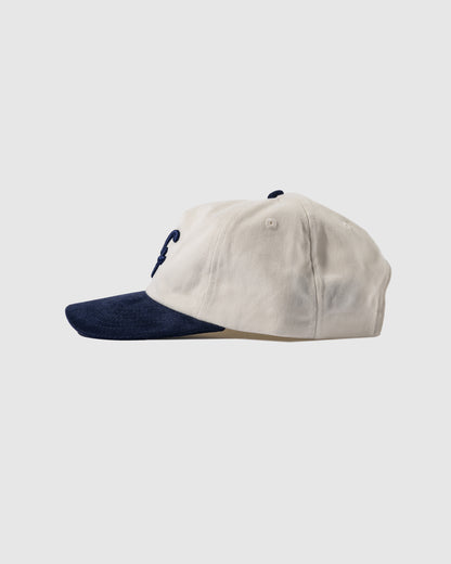 Ruth Cord Hat - Navy