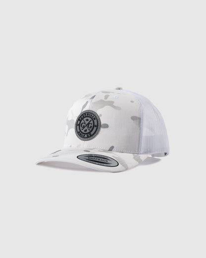 White Multicam Snapback