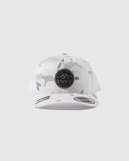 White Multicam Snapback
