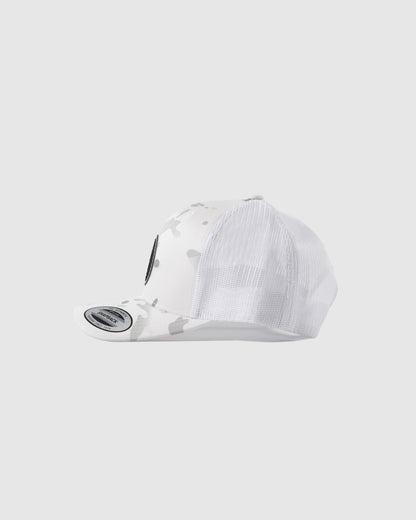 White Multicam Snapback