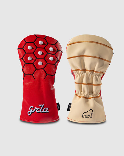 Red Shell Driver Head Cover