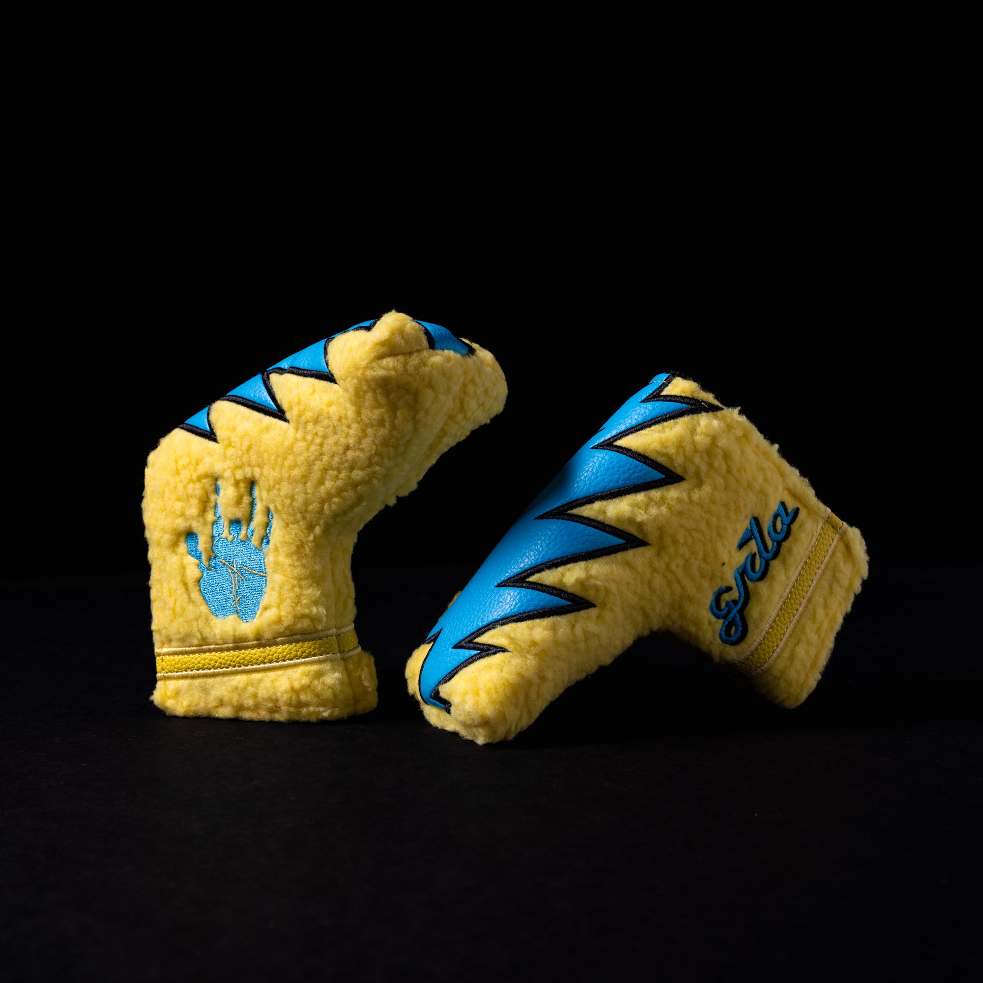 Yellow Fuzz Blade Putter Cover