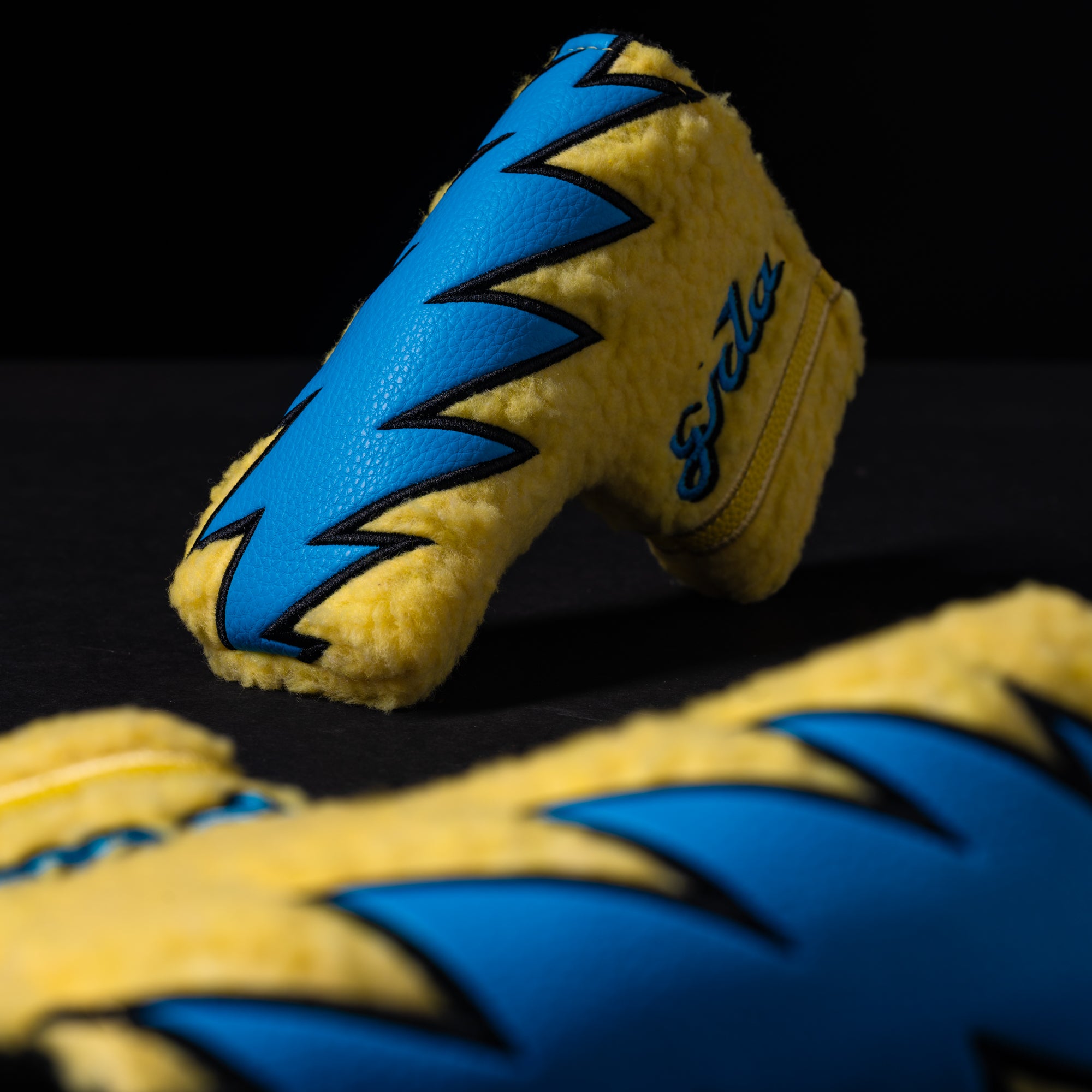 Yellow Fuzz Blade Putter Cover