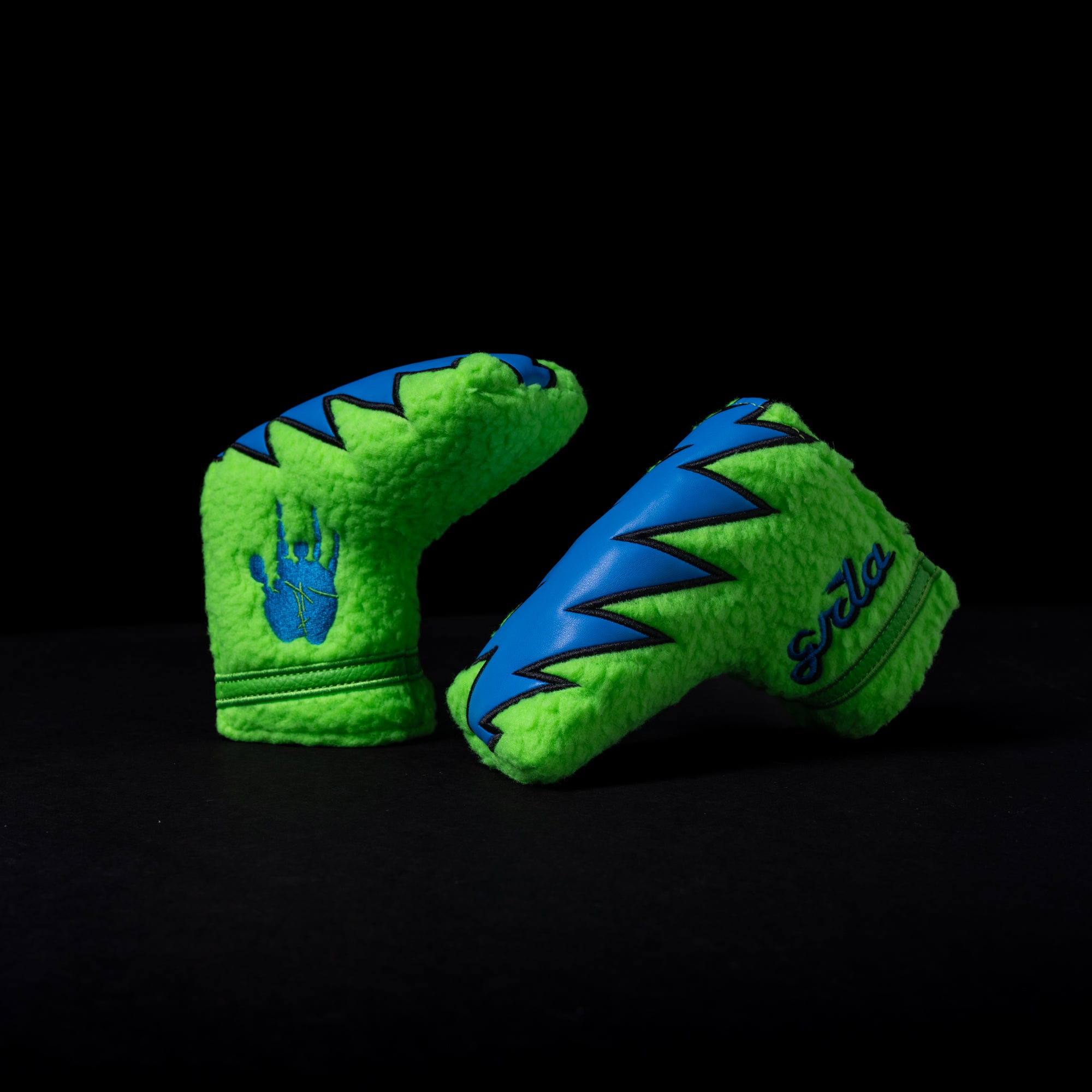 Green Fuzz Blade Putter Cover