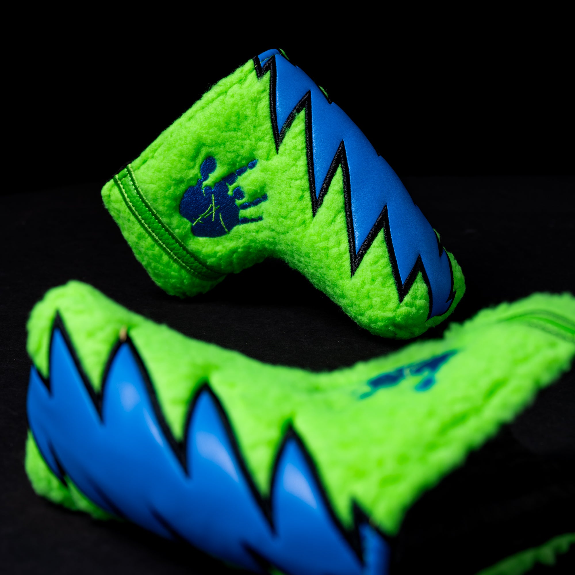 Green Fuzz Blade Putter Cover