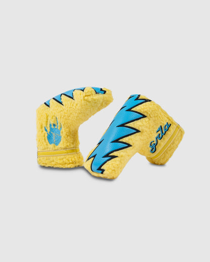 Yellow Fuzz Blade Putter Cover