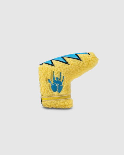 Yellow Fuzz Blade Putter Cover