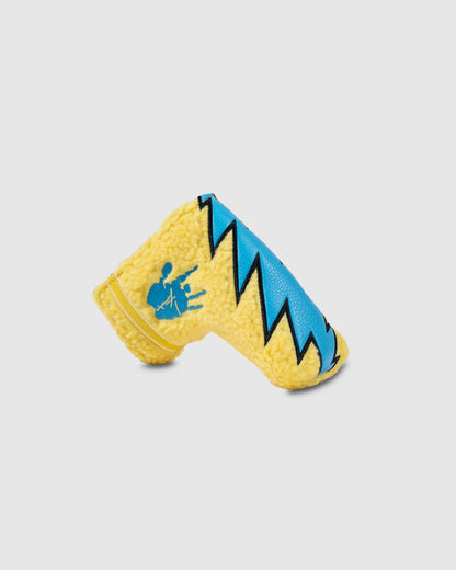 Yellow Fuzz Blade Putter Cover