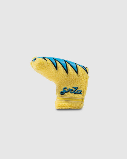 Yellow Fuzz Blade Putter Cover