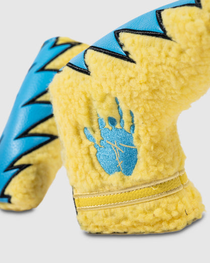 Yellow Fuzz Blade Putter Cover