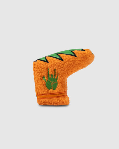 Orange Fuzz Blade Putter Cover