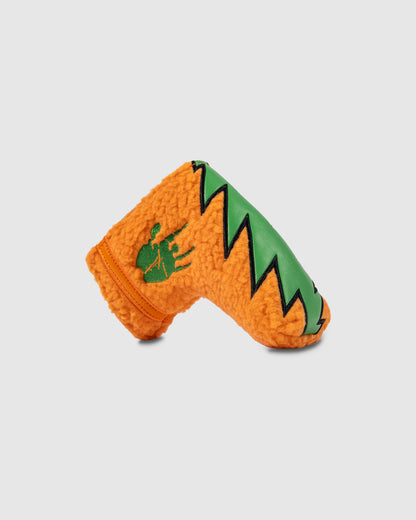 Orange Fuzz Blade Putter Cover