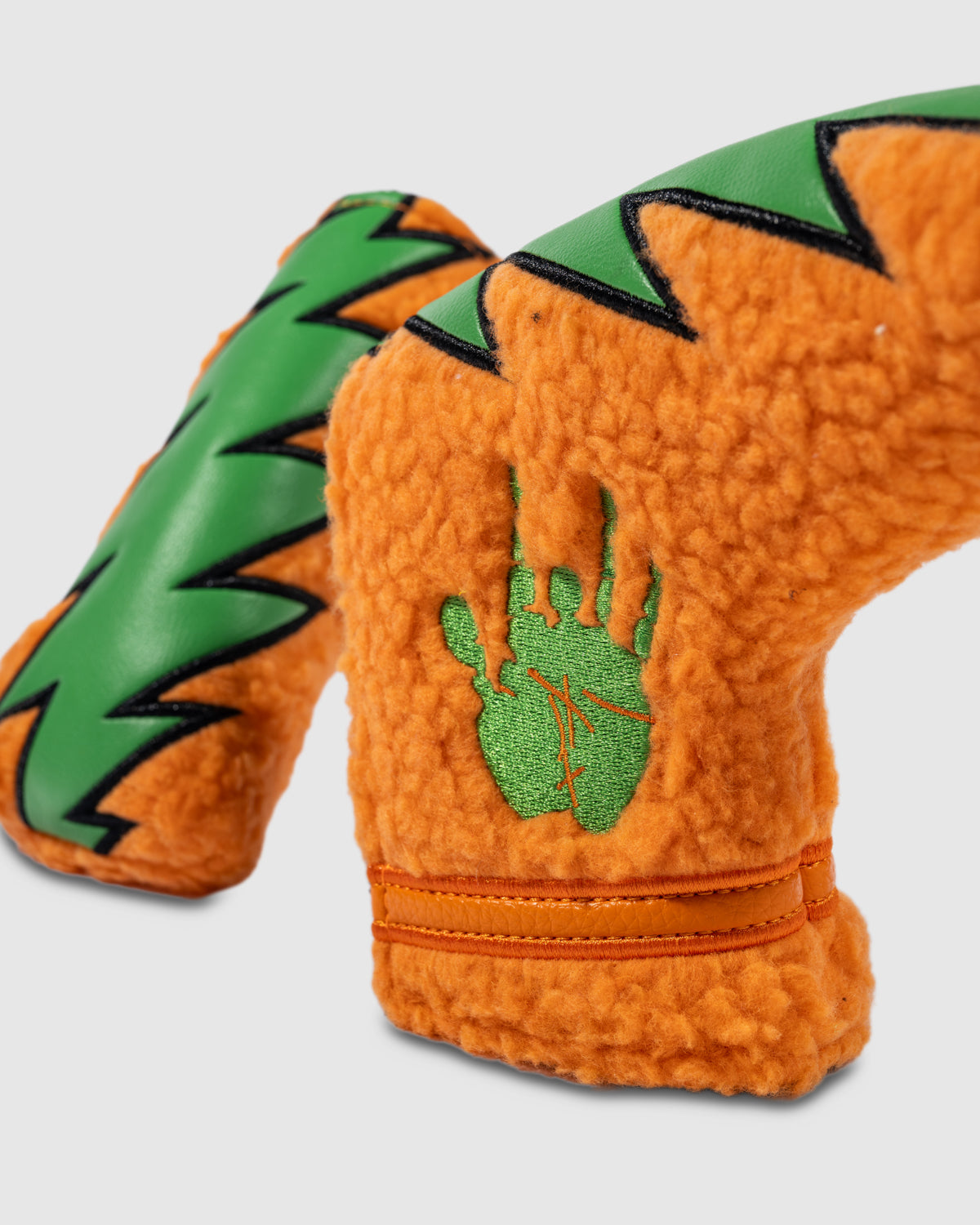 Orange Fuzz Blade Putter Cover