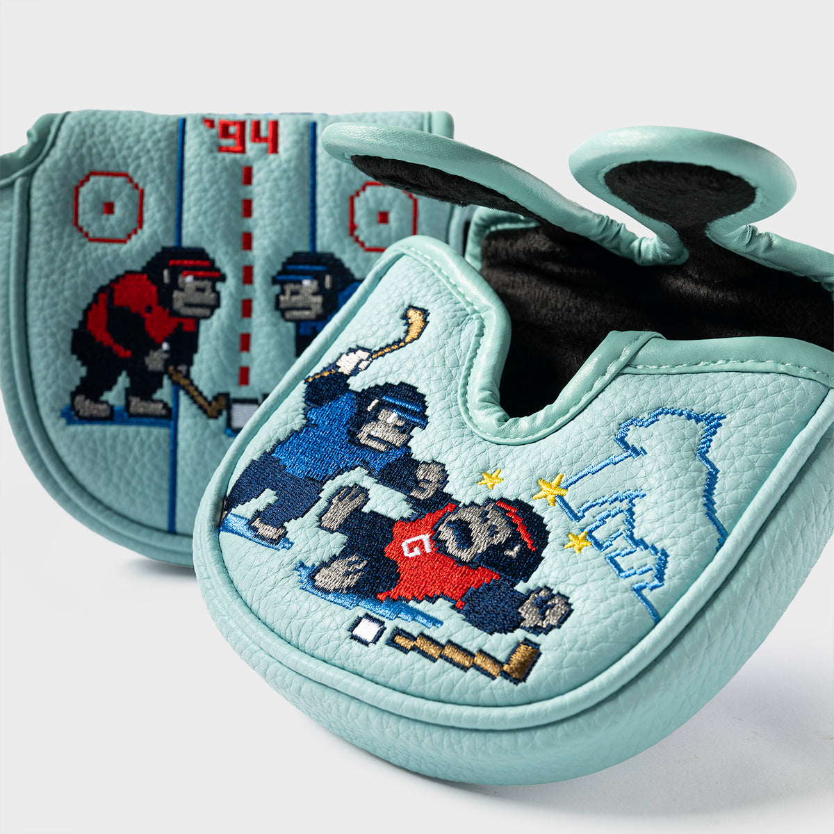 Retro Hockey Square Center Shaft Putter Cover