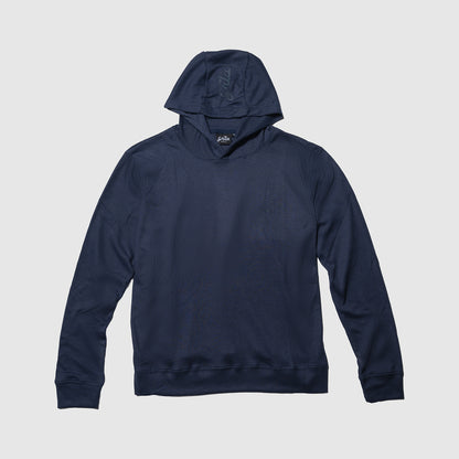 Navy Signature Waffle Knit Hoodie