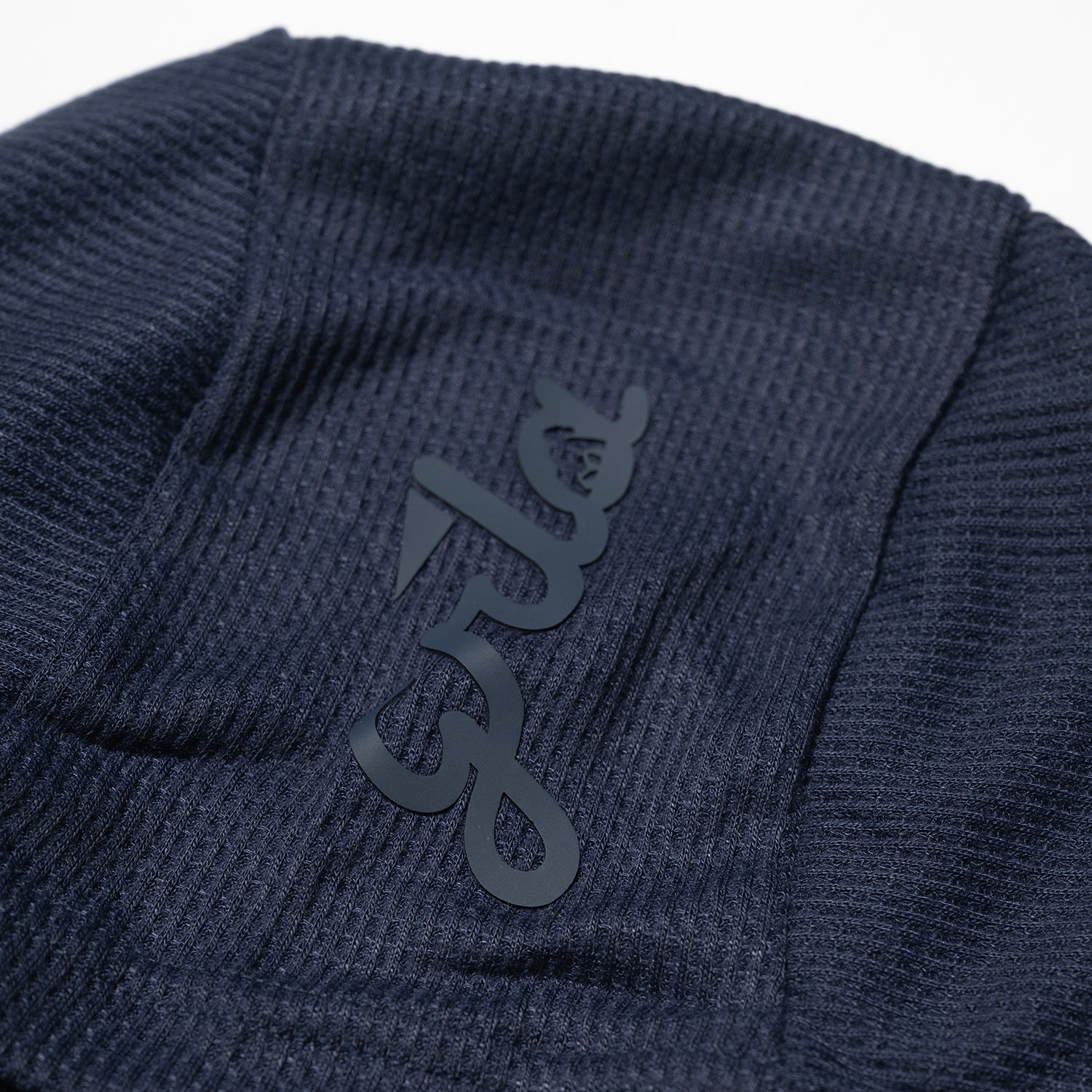 Navy Signature Waffle Knit Hoodie