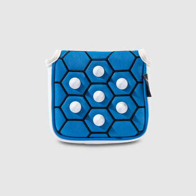 Pin Seeker Blue Shell Large Mallet Putter Cover